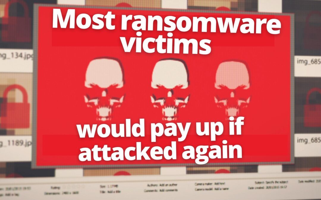 Most ransomware victims would pay up if attacked again