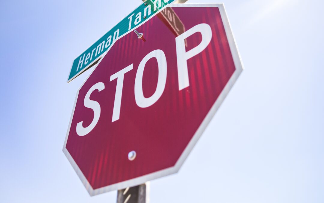 Stop sign