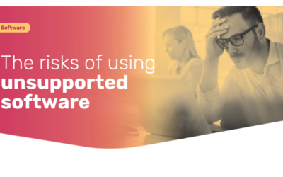 The risks of using unsupported software